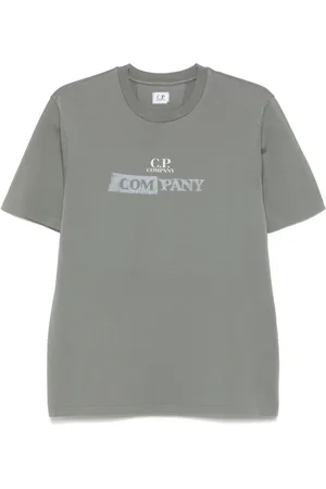 C.P. Company Logo-print jersey T-shirt