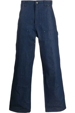 Sky High Farm Stud-embellished wide-leg jeans