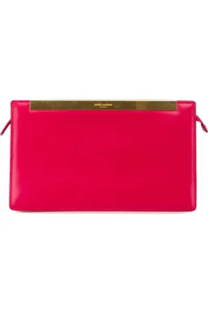 Saint Laurent 2013-2024 Smooth Calfskin Lutetia clutch bag