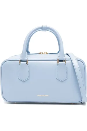 SEMICOUTURE Logo-debossed tote bag