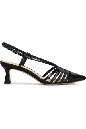 Julie Dee 60mm leather pumps
