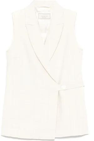 PESERICO SIGN Double-breasted waistcoat