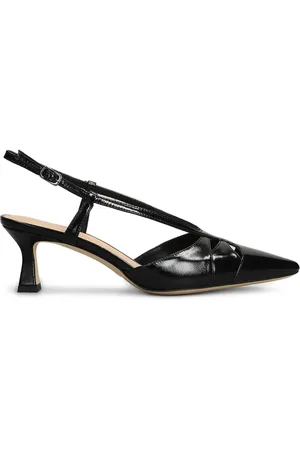 Julie Dee 60mm leather pumps