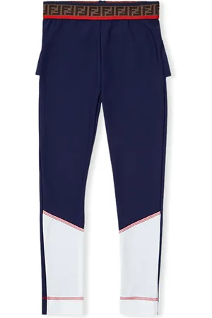 Fendi Frills detail leggings