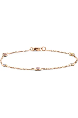 Pragnell 18kt rose gold Sundance fancy sapphire and diamond bracelet