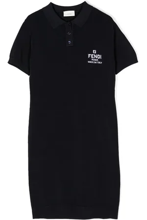 Fendi Logo-print polo dress