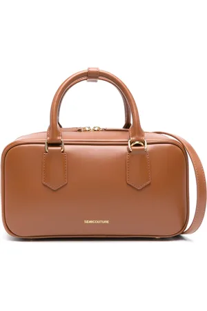 SEMICOUTURE Logo-debossed tote bag