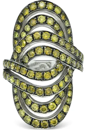 LILY 18K gold Infinitas diamond ring