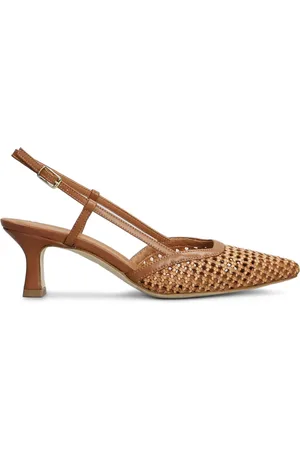 Julie Dee 65mm leather pumps