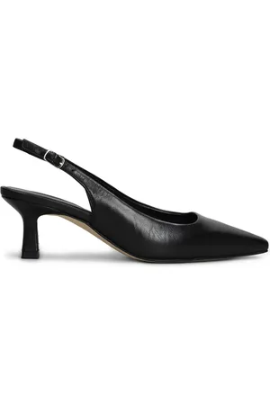 Julie Dee 60mm leather pumps