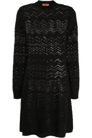 Missoni Zigzag crochet-knit dress