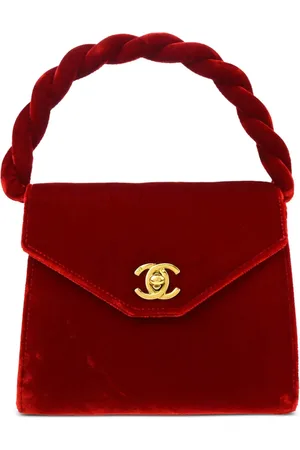 CHANEL 1997 CC Turn-lock handbag