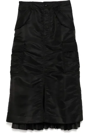 SACAI Panelled-design skirt