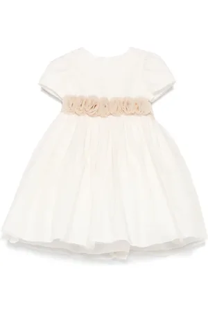 Il gufo Ruffled-detail dress