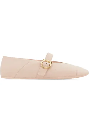 Salvatore Ferragamo Gancini-buckle ballet flats