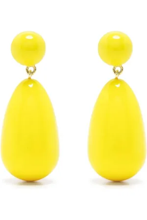 ESHVI Enamel gold-plated earrings