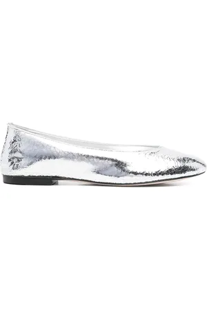 Gimaguas Metallic-effect ballet flats