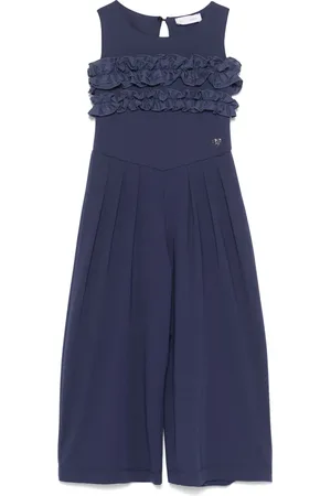 MONNALISA Ruffled-detail jumpsuit