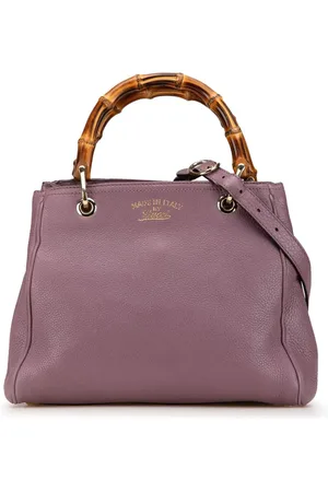 Gucci 2000-2015 Small Calfskin Bamboo Shopper satchel