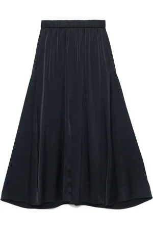 FORTE FORTE Satin midi shirt