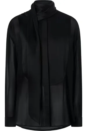 Pinko Attached-scarf blouse