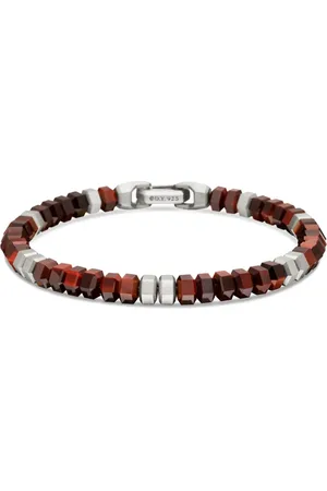 David Yurman Sterling silver Hex Bead bracelet (6mm)