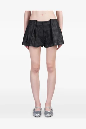 Stella McCartney Perforated mini shorts