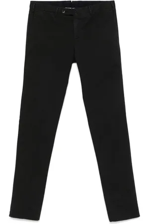 PT Torino Logo-plaque trousers