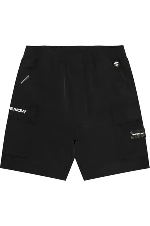 A Bathing Ape Logo-print cargo shorts