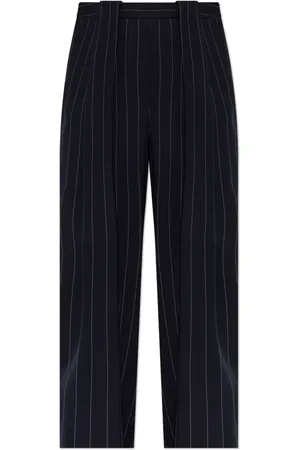 Stella McCartney Pinstripe-pattern panelled trousers