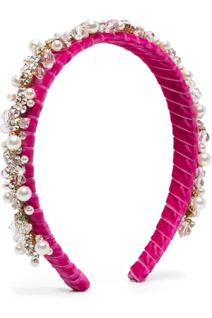 MONNALISA Bead-embellished headband
