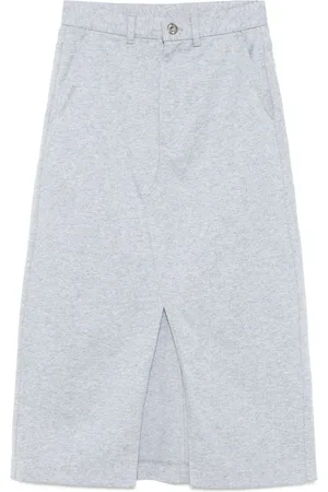 Chocoolate Logo-embroidered skirt