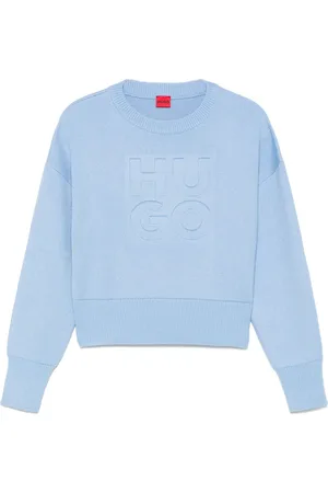 HUGO BOSS Logo-debossed sweater