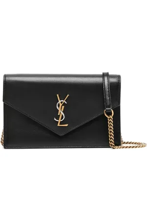 Saint Laurent Envelope logo-plaque shoulder bag