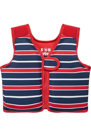 SOLISWIM KIDS Striped float gilet