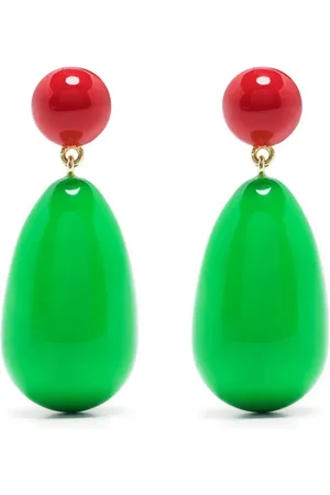ESHVI Two-tone drop earrings