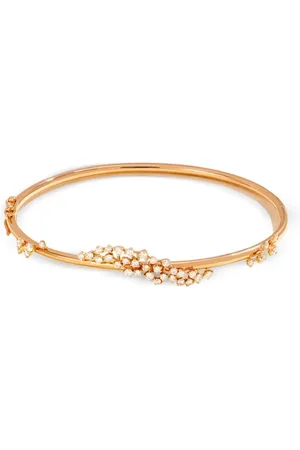 Ananya 18K rose gold Scatter Floating diamond bangle