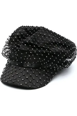 MONNALISA Crystal-embellished cap