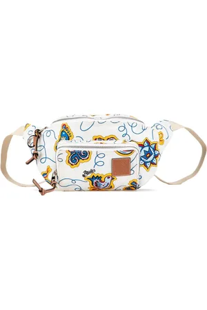 Loewe 2019 Paulas Ibiza Printed Canvas belt bag