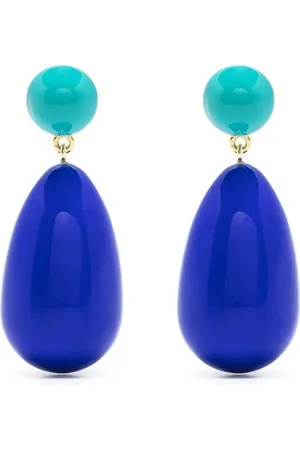 ESHVI Two-tone drop earrings