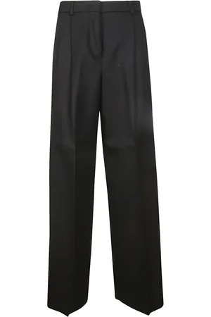 Sportmax High-waisted straight-leg trousers