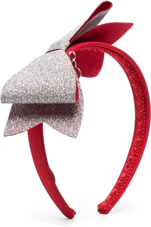 MONNALISA Bow-detail headband