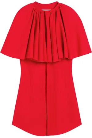 Ami Ruffled mini dress