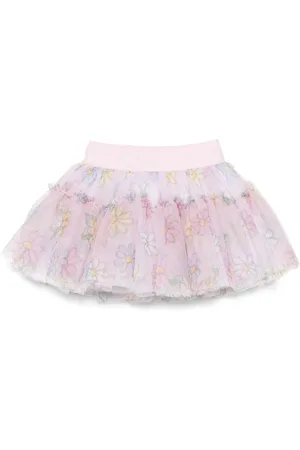 MONNALISA Floral-print skirt