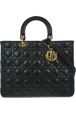 Dior 2010 Lady Dior Cannage tote bag