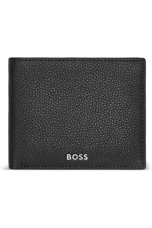 HUGO BOSS Logo-print leather wallet