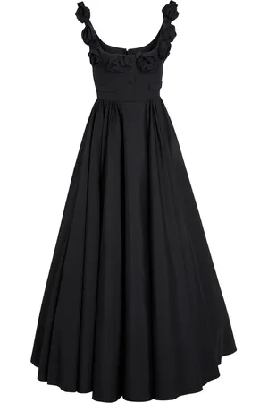 Giambattista Valli Floral-appliqué dress