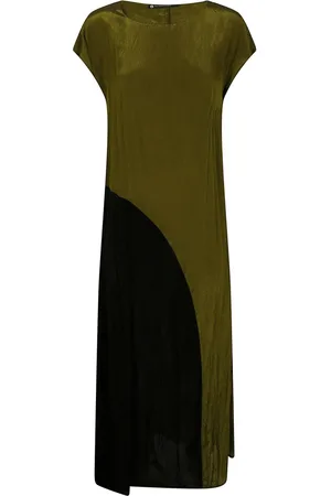 PIERANTONIO GASPARI Colour-block maxi dress
