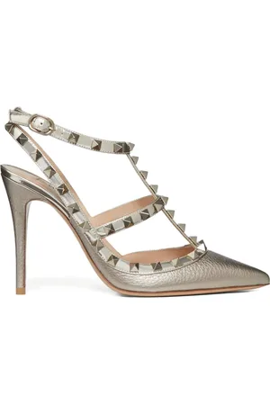 VALENTINO GARAVANI Rockstud 100mm caged pumps