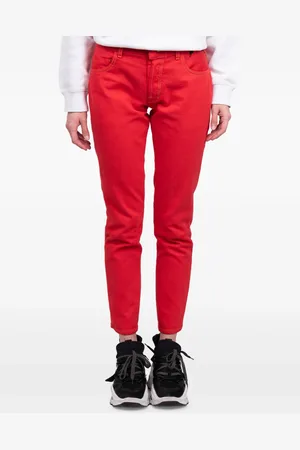 Unravel Project Mid-rise tapered jeans